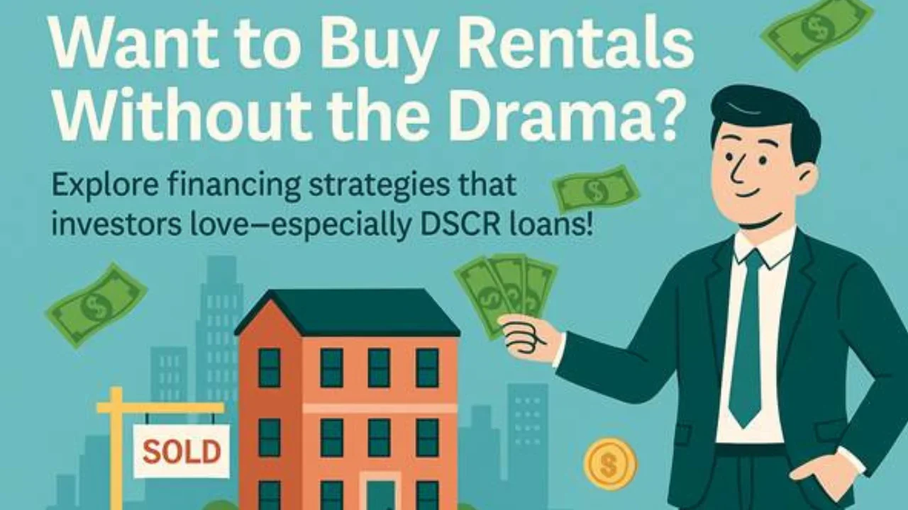 Want to Buy Rentals Without the Drama? Explore financing strategies that investors love — especially DSCR loans!