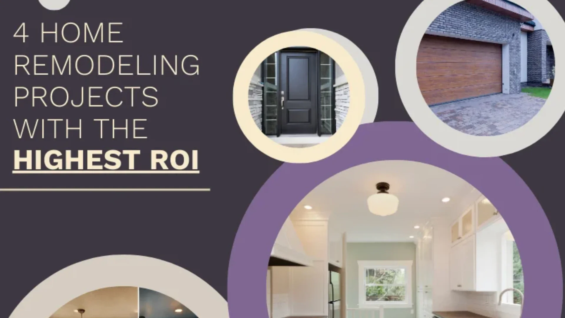 4 Home Remodeling Projects with the Highest ROI