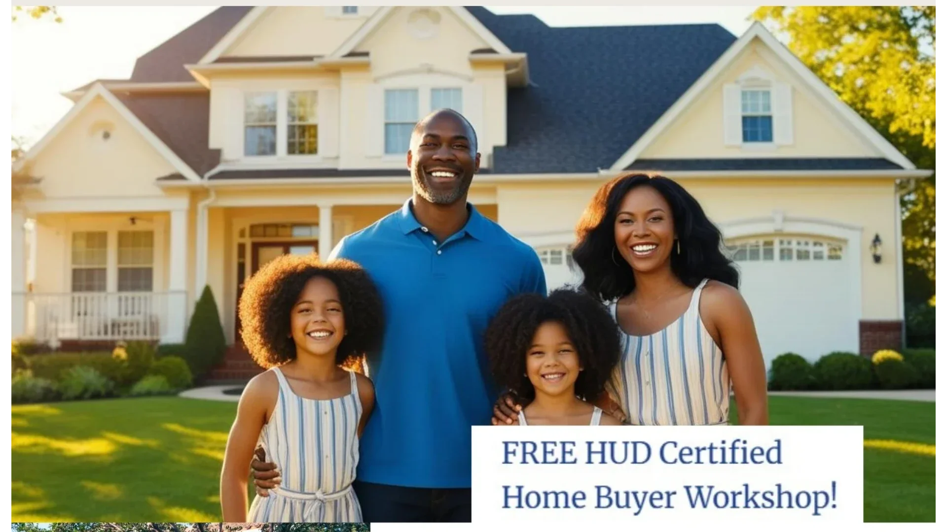 HUD-Certified First-Time Home Buyer Workshop