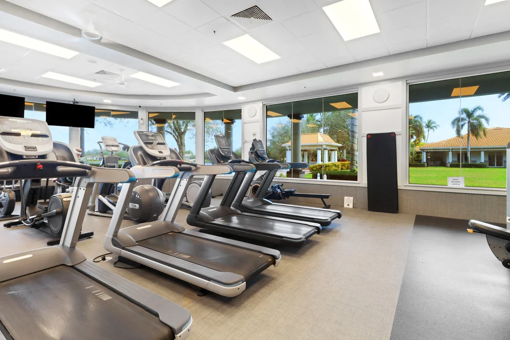 Fitness center at Island Walk in Naples Florida
